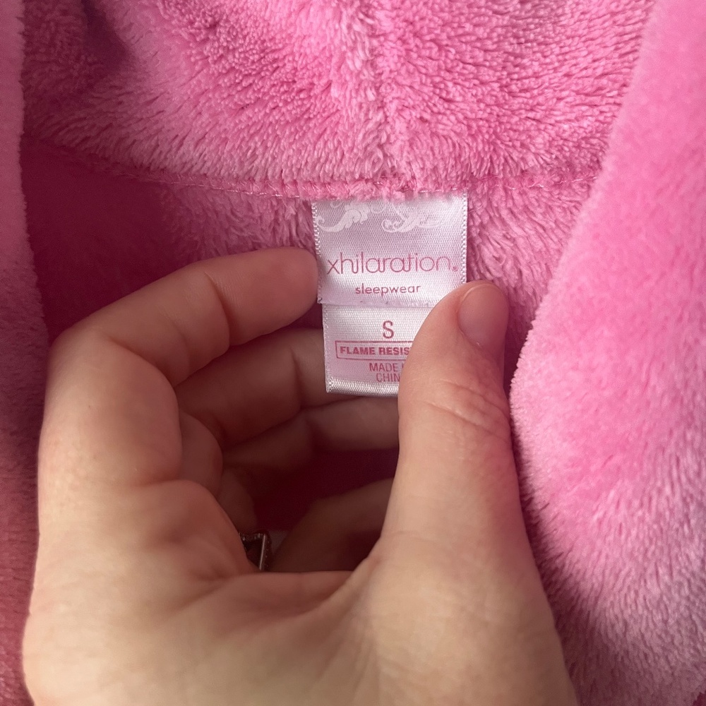 Kids Pink Robe YS - Picture 3 of 4